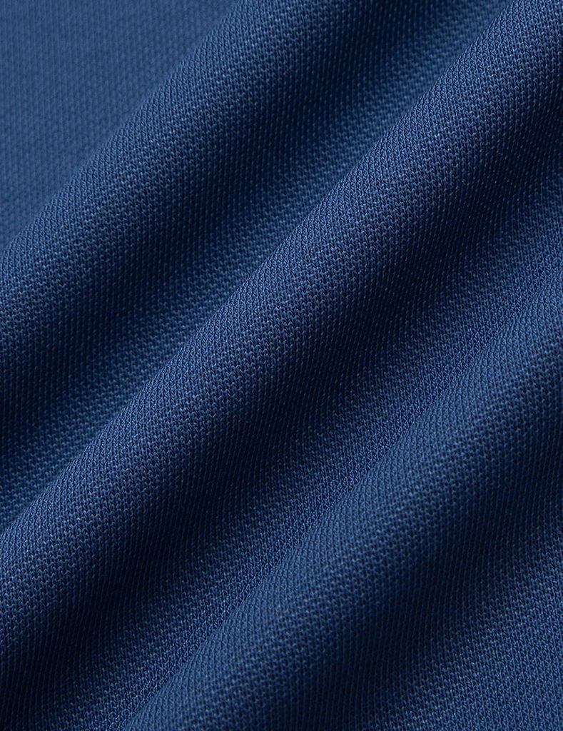 Áo polo ngắn tay nam xẻ tà thêu logo tay