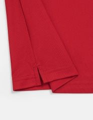 Áo polo ngắn tay nam xẻ tà thêu logo tay