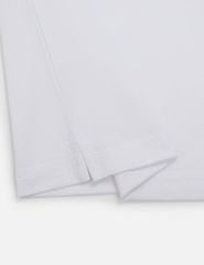 Áo polo ngắn tay nam xẻ tà thêu logo tay