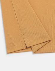 Áo polo ngắn tay nam xẻ tà thêu logo tay