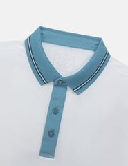Áo polo ngắn tay nam thêu logo tay