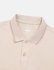 Áo polo nam ngắn tay phối line