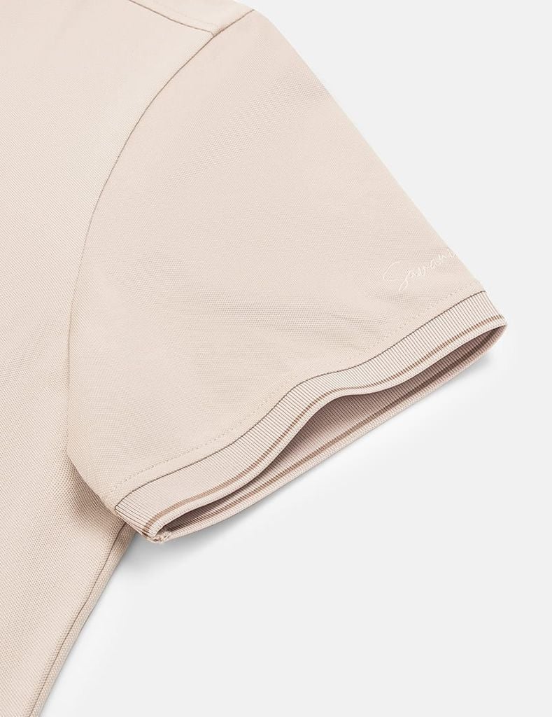 Áo polo nam ngắn tay phối line