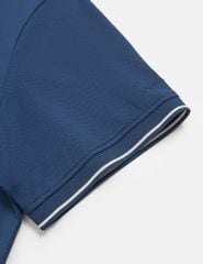 Áo polo nam ngắn tay phối line