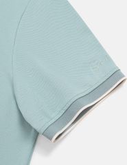 Áo polo ngắn tay nam cổ phối khác màu