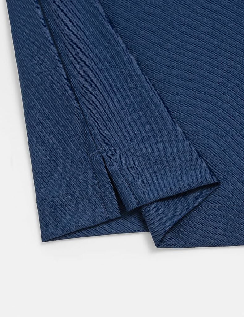 Áo polo ngắn tay nam thêu logo tay phối nẹp