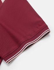 Áo polo ngắn tay nam thêu logo tay phối nẹp