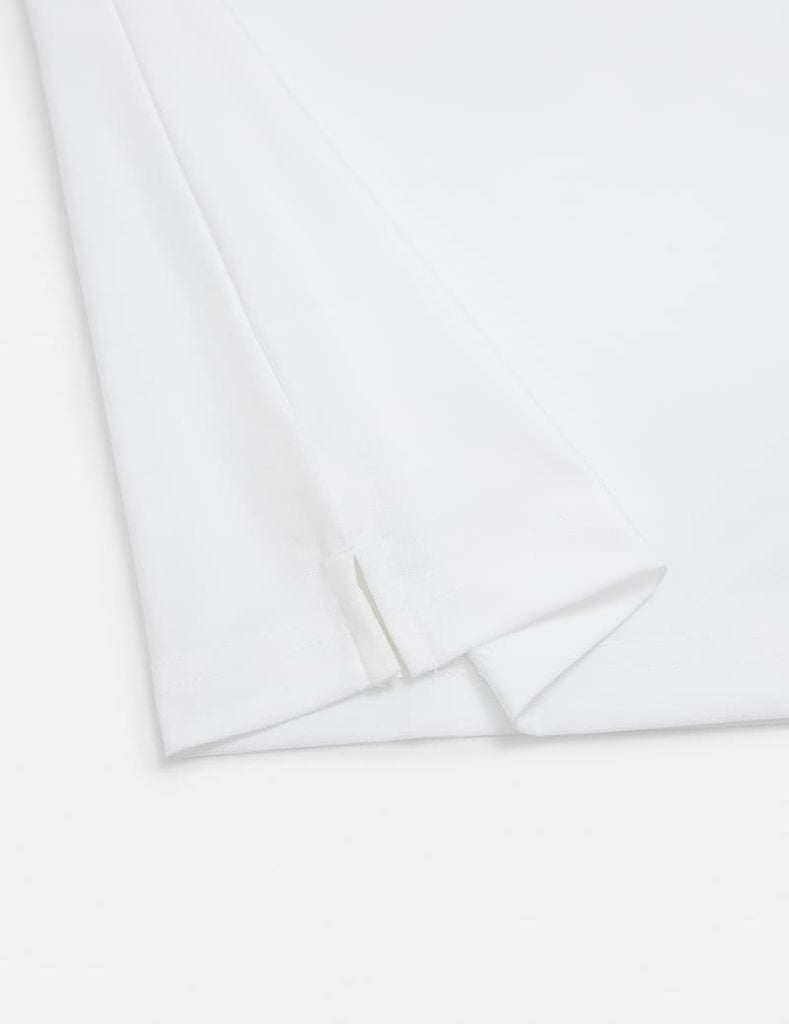 Áo polo ngắn tay nam thêu logo tay phối nẹp