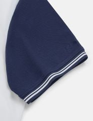 Áo polo nam tay phối vải khác màu