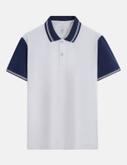 Áo polo nam tay phối vải khác màu