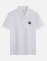 Áo phông có cổ nam in logo trước ngực