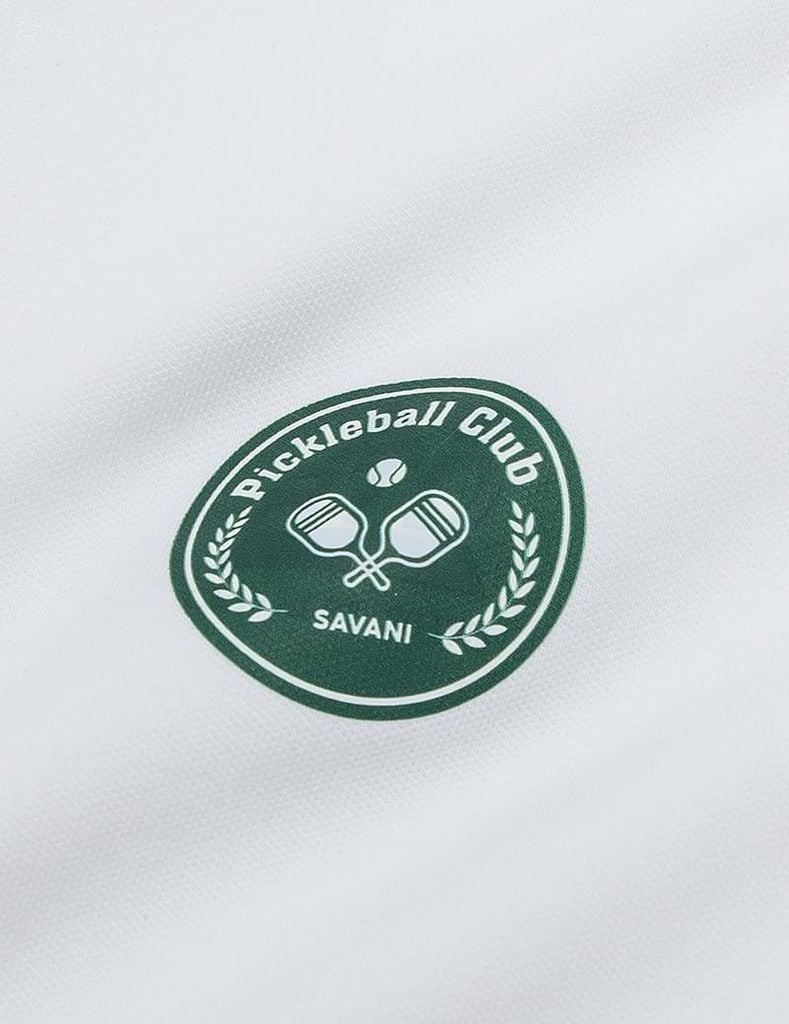 Áo phông có cổ nam in logo trước ngực