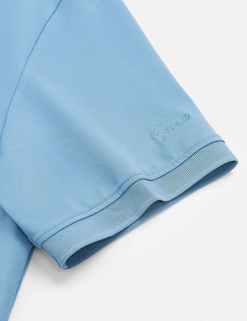 Áo polo ngắn tay nam phối cổ