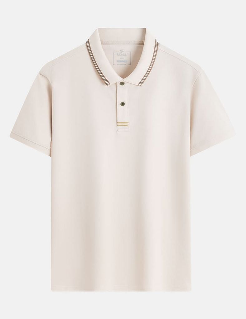 Áo polo ngắn tay nam phối cổ