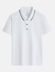 Áo polo ngắn tay nam phối cổ