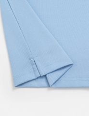 Áo polo nam nẹp dưới vải phối
