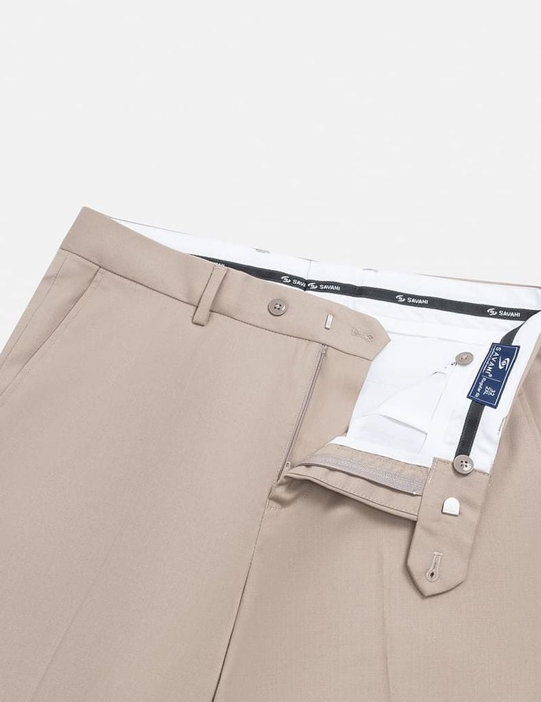 Quần âu nam cạp thường dáng ôm vừa