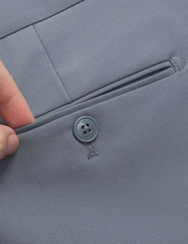 Quần âu cạp tăng đơ nam