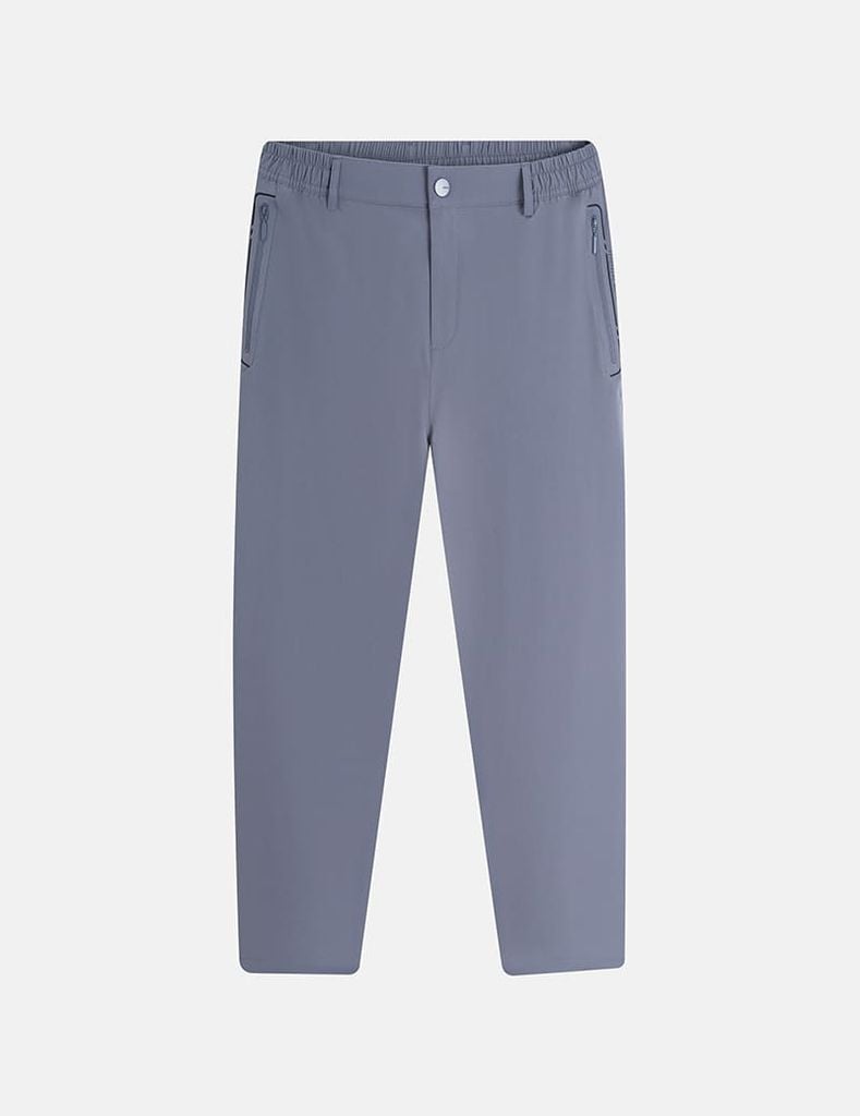 Quần gió cạp âu nam gấu suông