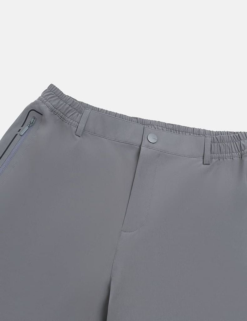 Quần gió cạp âu nam gấu suông