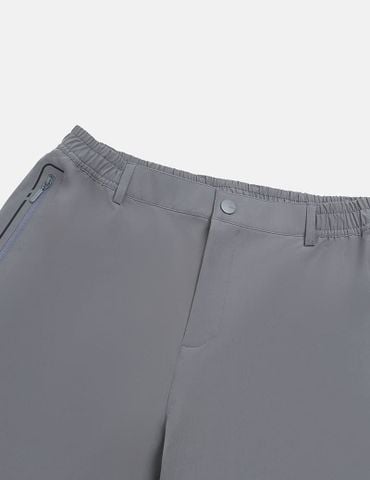 Quần gió cạp âu nam gấu suông