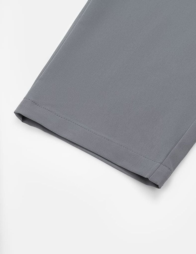 Quần gió cạp âu nam gấu suông