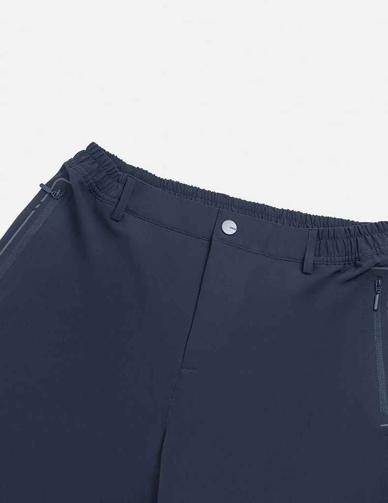 Quần gió cạp âu nam gấu suông