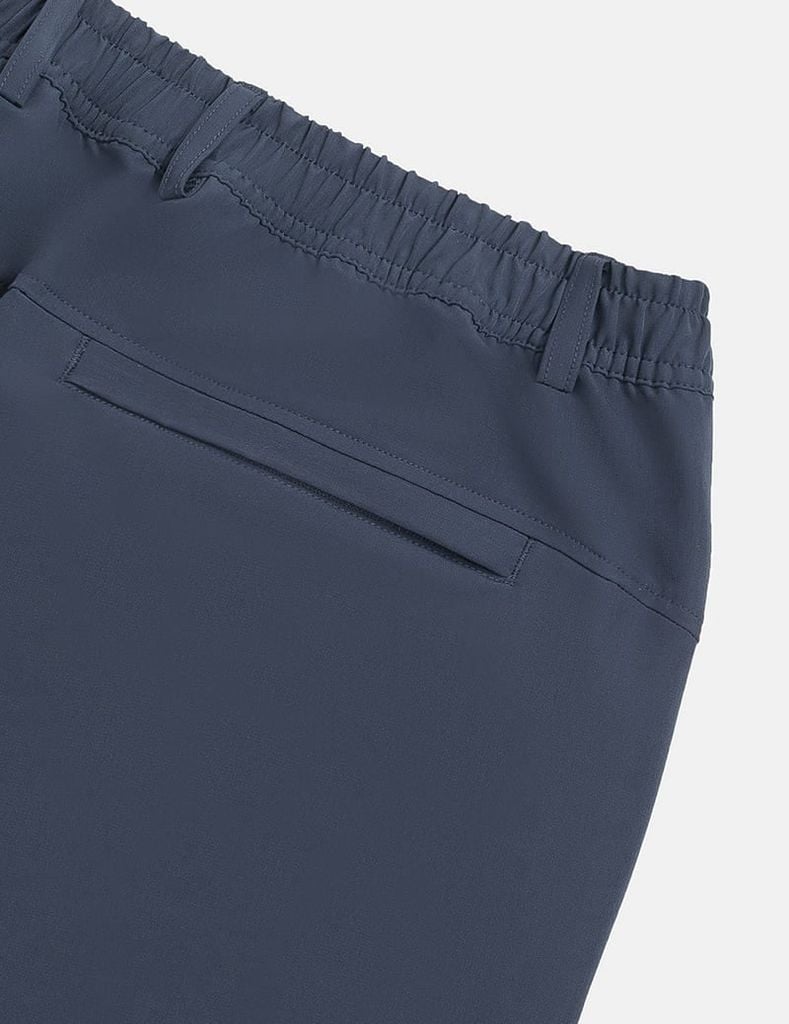 Quần gió cạp âu nam gấu suông