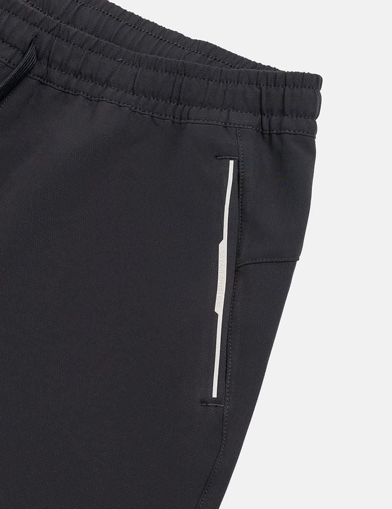 Quần gió nam cạp chun in cao su bên túi