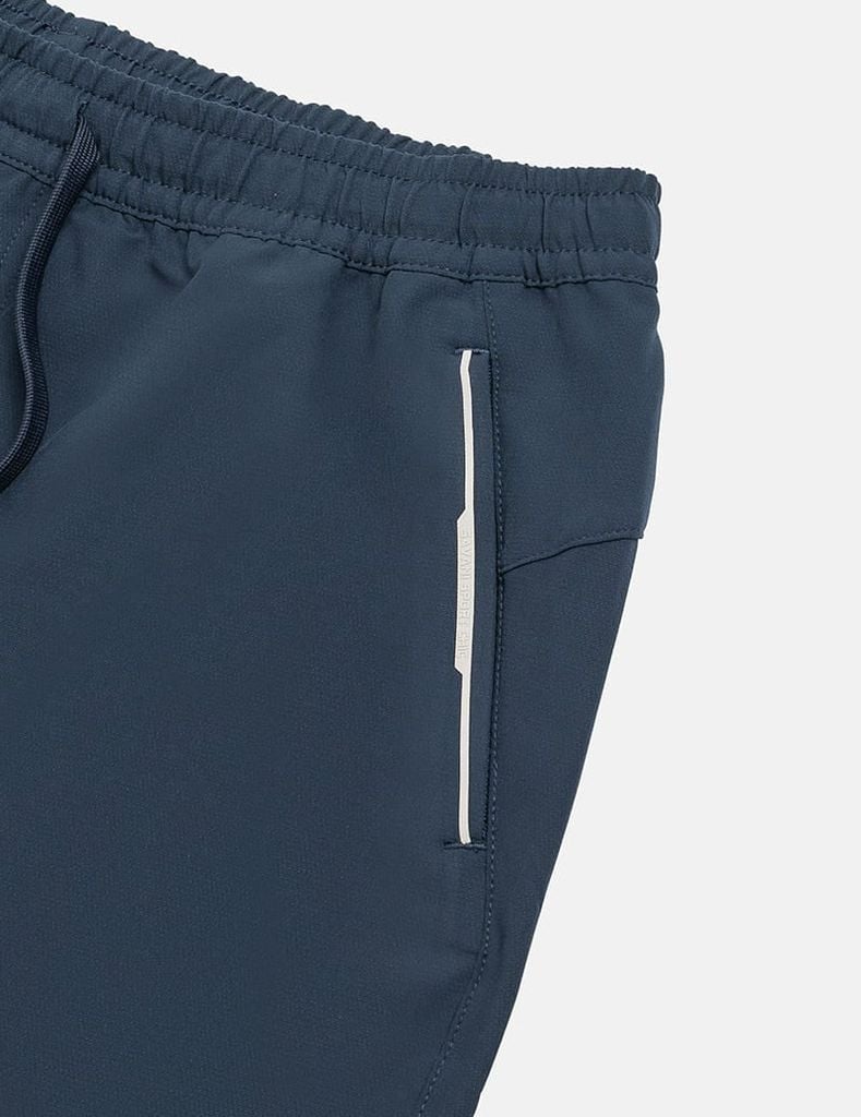 Quần gió nam cạp chun in cao su bên túi