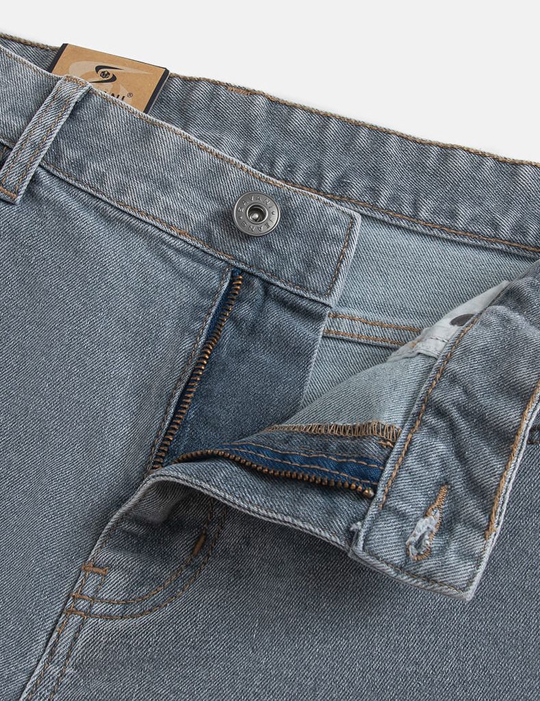 Quần jean nam cạp thường ống đứng