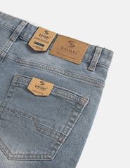 Quần jean nam cạp thường ống đứng