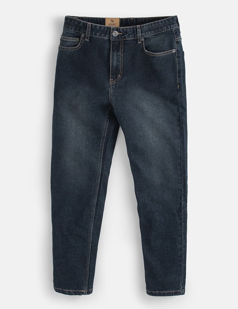 Quần jean nam cạp thường ống đứng