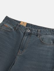 Quần jean nam ống đứng cạp thường