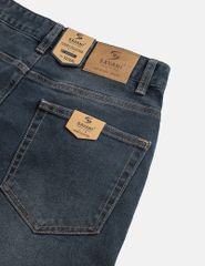 Quần jean nam ống đứng cạp thường