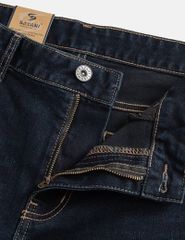 Quần jean nam ống đứng cạp thường