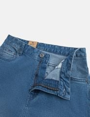 Quần jean nam ống đứng cạp thường