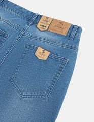 Quần jean nam ống đứng cạp thường