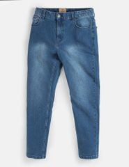 Quần jean nam ống đứng cạp thường