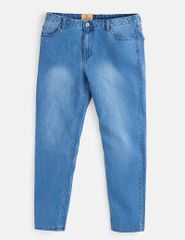 Quần jean nam ống đứng cạp thường