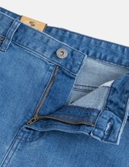 Quần jean nam ống đứng cạp thường