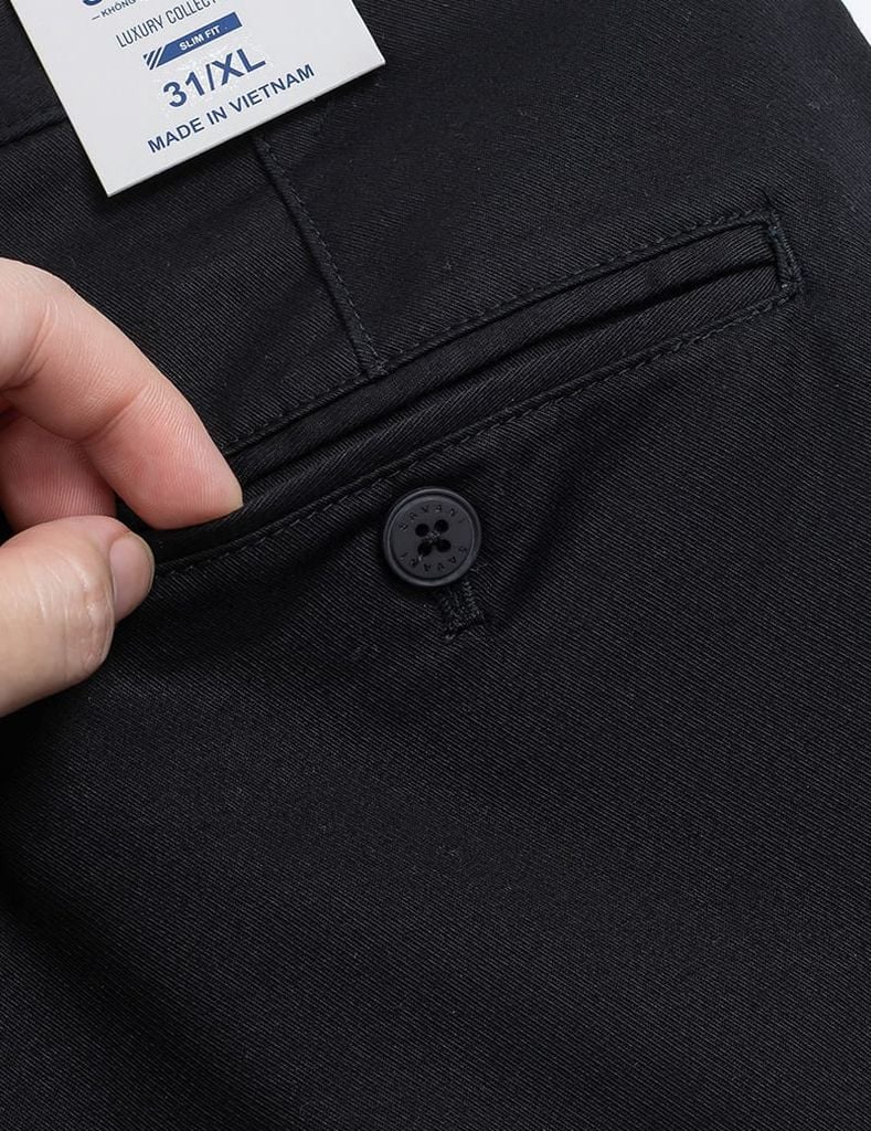 Quần khaki nam cạp thường