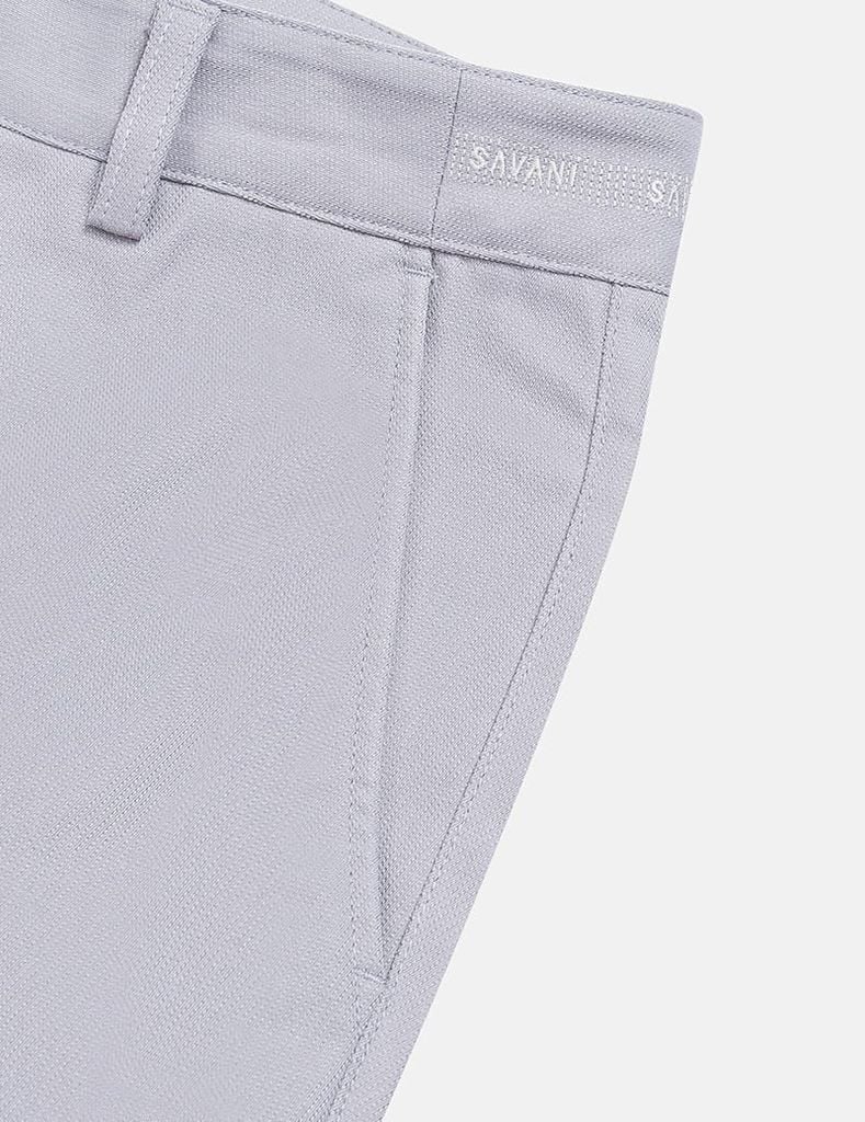 Quần khaki nam thêu trang trí hai bên sườn