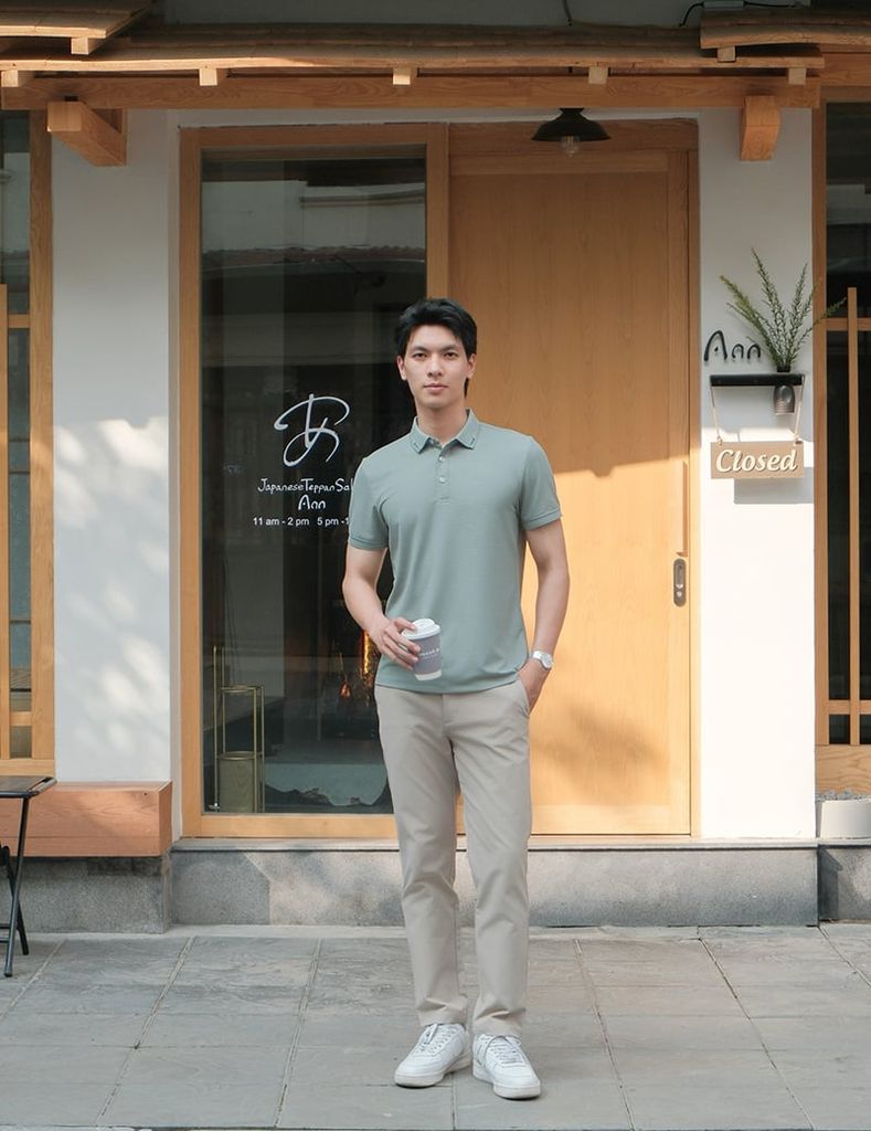 Quần khaki nam cạp thường