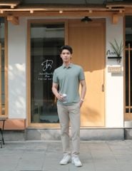 Quần khaki nam cạp thường