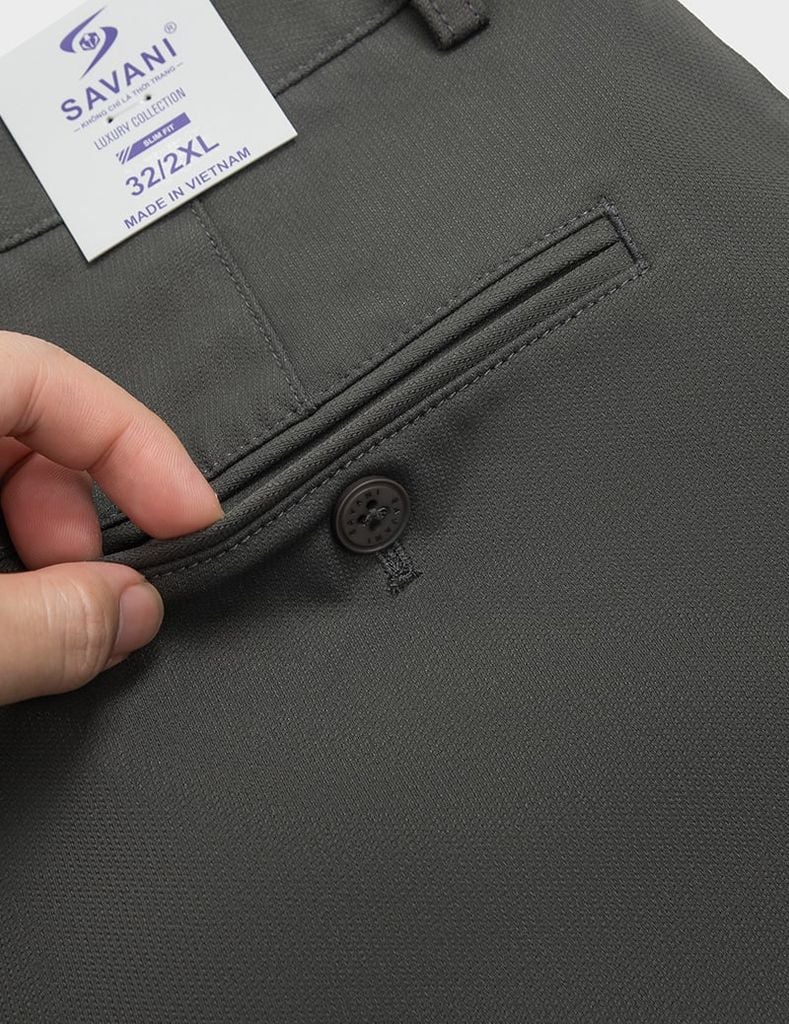 Quần khaki nam cạp thường