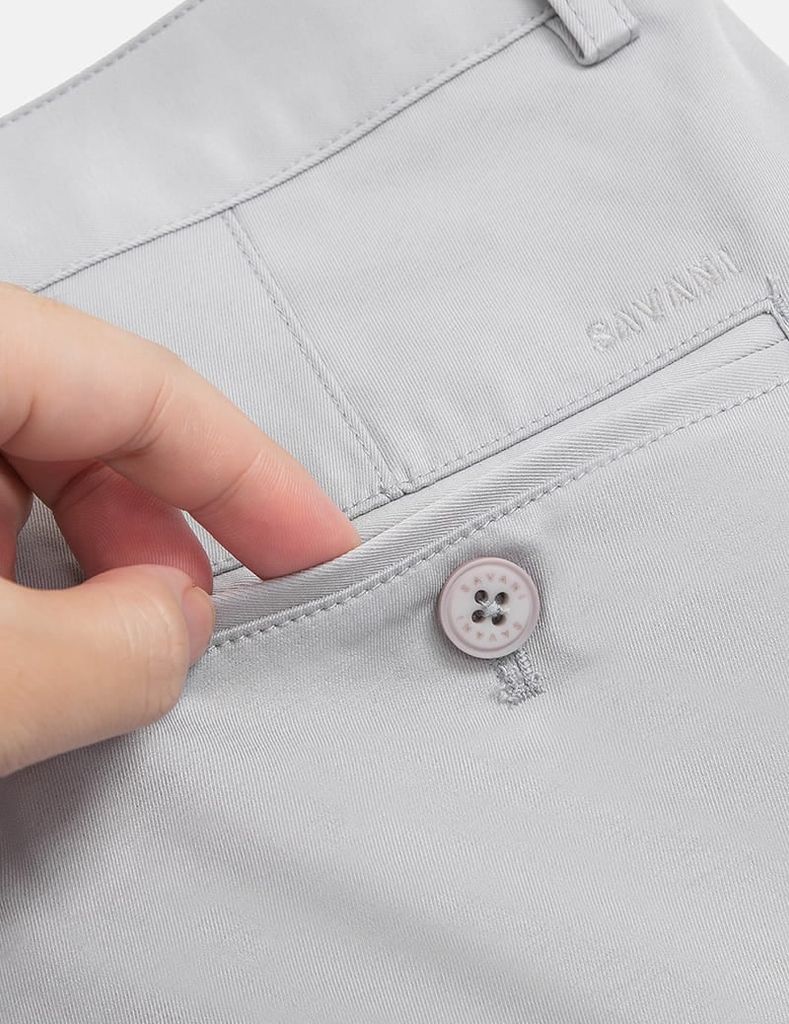 Quần khaki nam cạp thường