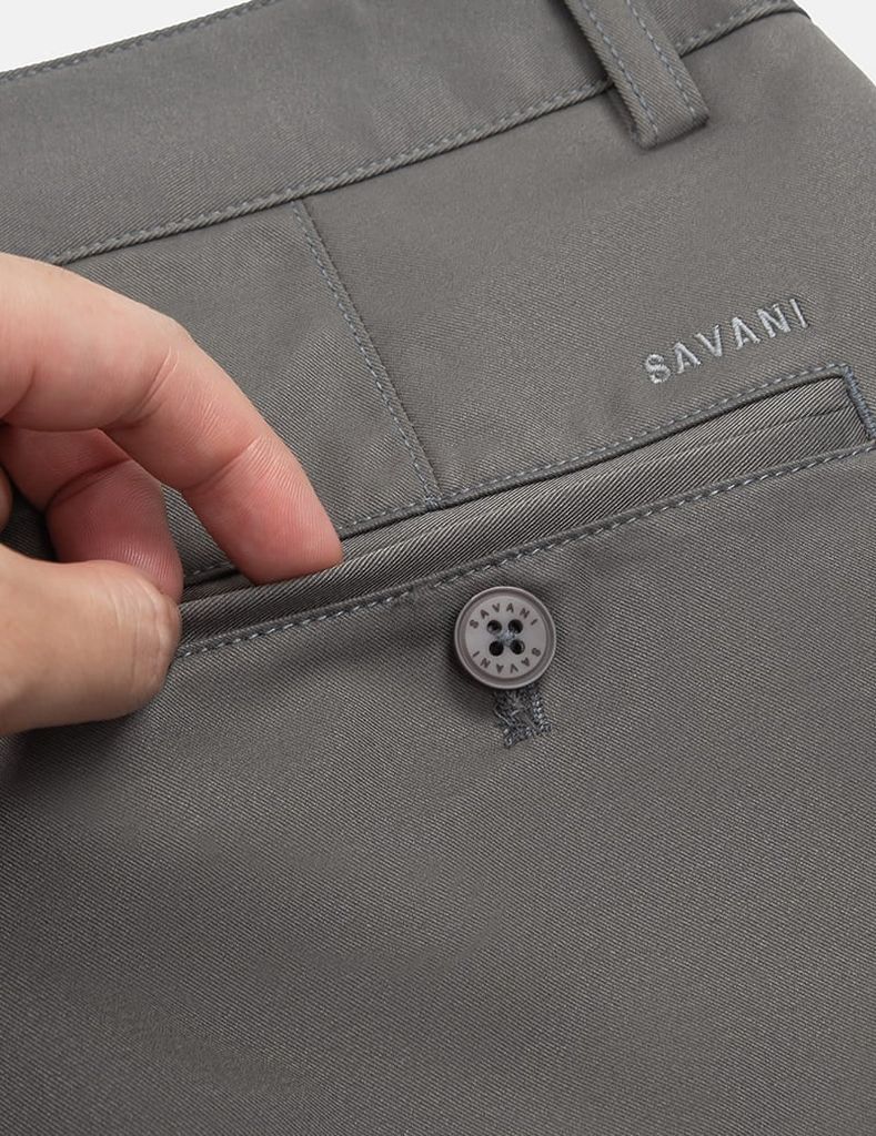 Quần khaki nam cạp thường