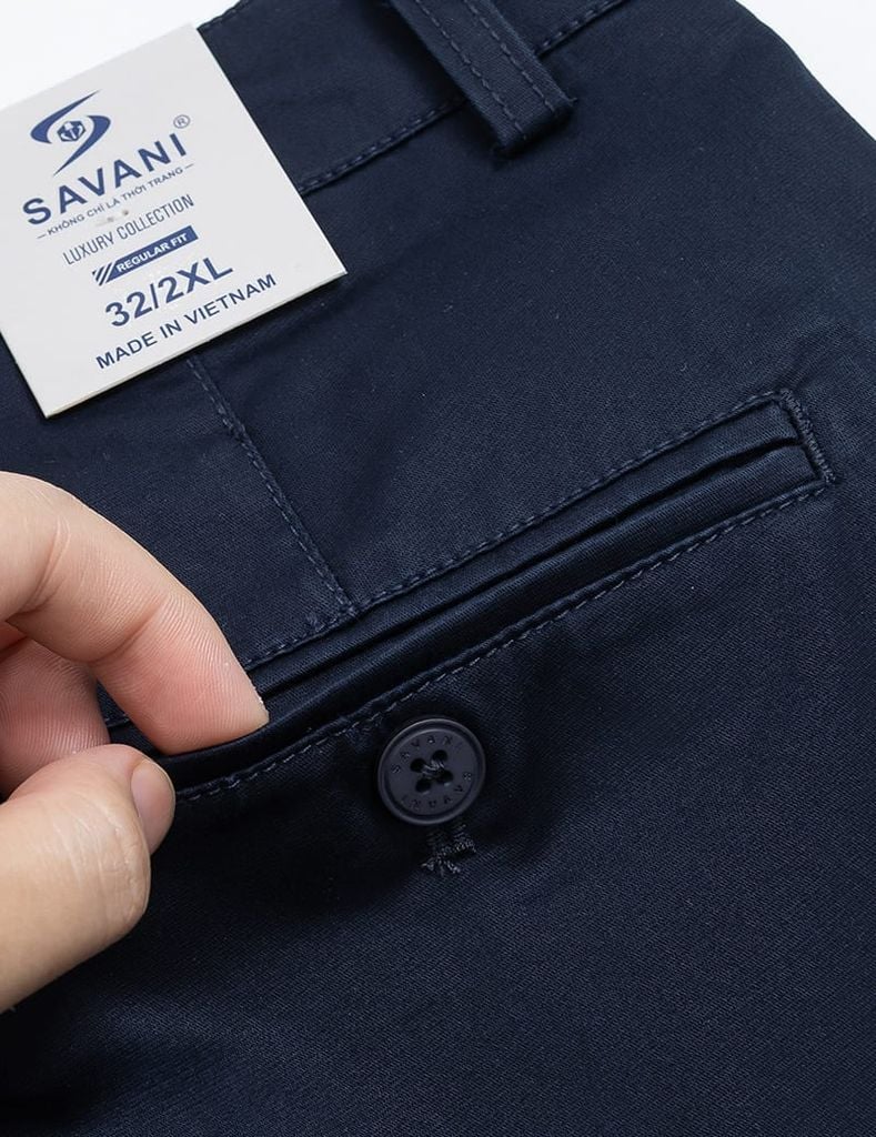 Quần khaki nam cạp thường