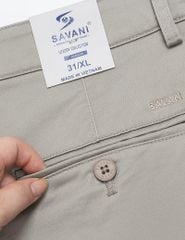 Quần khaki nam cạp thường